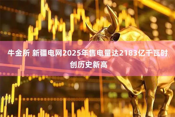 牛金所 新疆电网2025年售电量达2183亿千瓦时 创历史新高