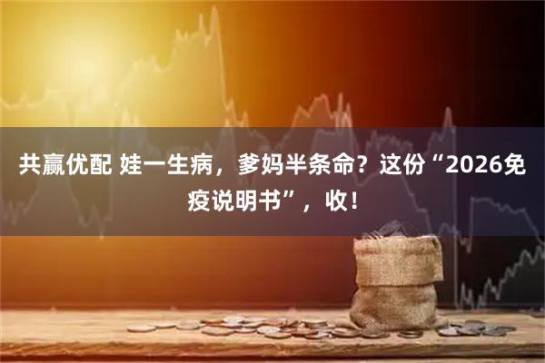 共赢优配 娃一生病，爹妈半条命？这份“2026免疫说明书”，收！